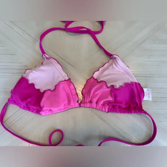 Xhilaration Pink Colorblock Bikini Set – Size Medium - Picture 13 of 16